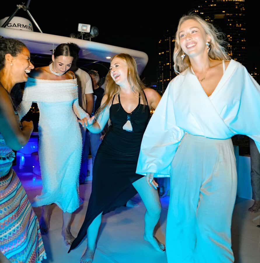 Dubai: Marina Yacht Party with BBQ, Unlimited Drinks and DJ - Jumeirah Beach Residence and Ain Dubai in the Glow: What the Photos Can’t Explain