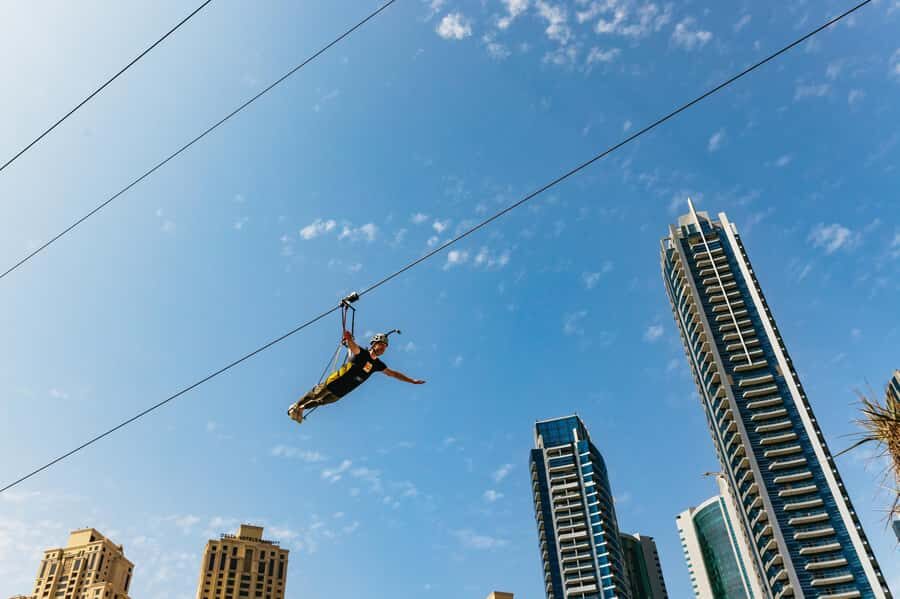 Dubai: Marina Ziplining with Photos, Video and Meal - Key things to know before you go
