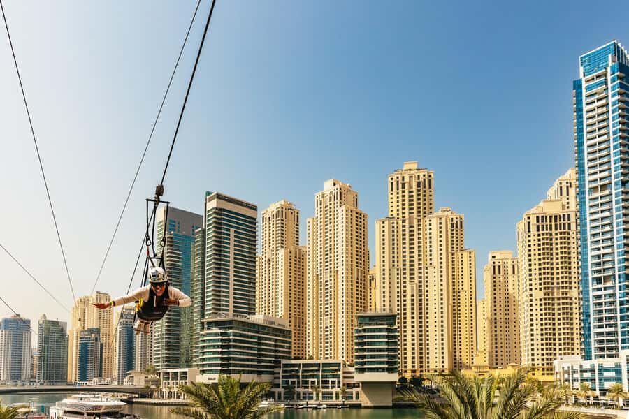Dubai: Marina Ziplining with Photos, Video and Meal - The Photos and Edited Video Keepsake (and when to expect it)