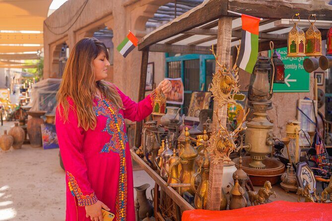 Dubai Old and Modern City Tour with Blue Mosque Visit - Dubai Creek Abra Ride: The City’s Water-Level Reality