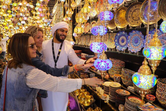 Dubai: Old Town, Souks, Street Food, Guided Tour & Abra Ride - Stop 1 at Al Khayma: Arabic Coffee, Dates, and Heritage House Time