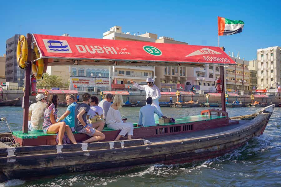 Dubai: Old Town, Street Food, Creek, Souks, & Emirati House - Bur Dubai Souk Market and Abra Dock: Where the Snacks Fit