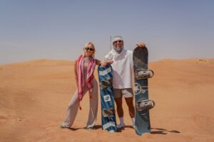 Dubai Overnight Desert Safari, BBQ & Stargazing at Al Khayma Camp - Dune Bashing and Sandboarding: How the Fun Works