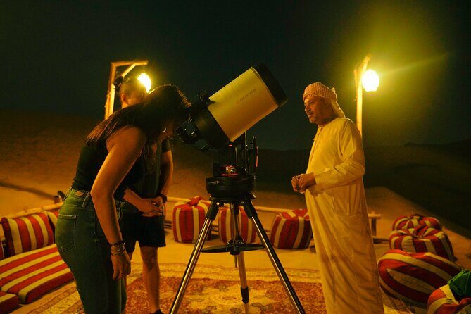 Dubai Overnight Desert Safari, BBQ & Stargazing at Al Khayma Camp - Sunrise Camel Trek and Arabian Breakfast the Next Morning