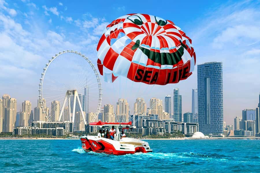 Dubai: Palm View and JBR View Parasailing Experience - The 45–60 Minute Boat Ride: Cruising Past Landmarks Before Takeoff