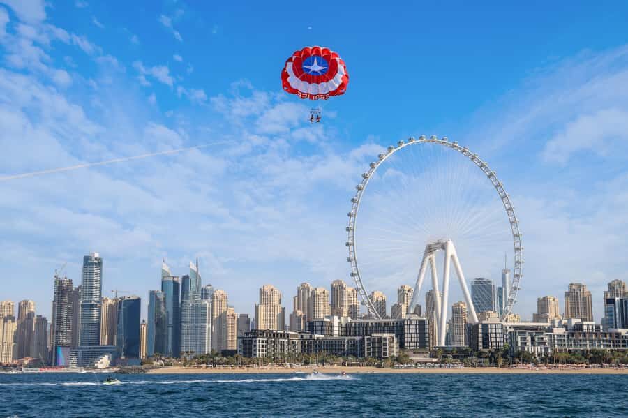 Dubai: Palm View and JBR View Parasailing Experience - The Moment You Lift Off: What 200m Above Water Feels Like