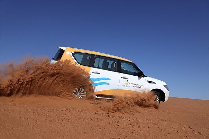 Dubai Premium Desert Safari with Live shows & Gourmet Dinner - The dune bashing segment: thrill, photos, and what to expect