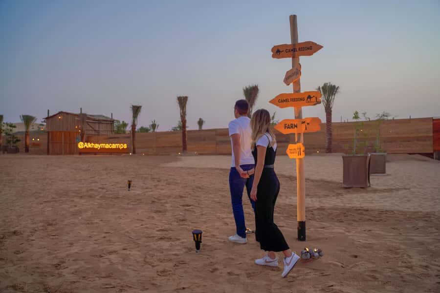 Dubai: Premium Safari, Camel Ride & Al Khayma Camp 3-Buffets - Stargazing with a Telescope: Dubai Goes Quiet