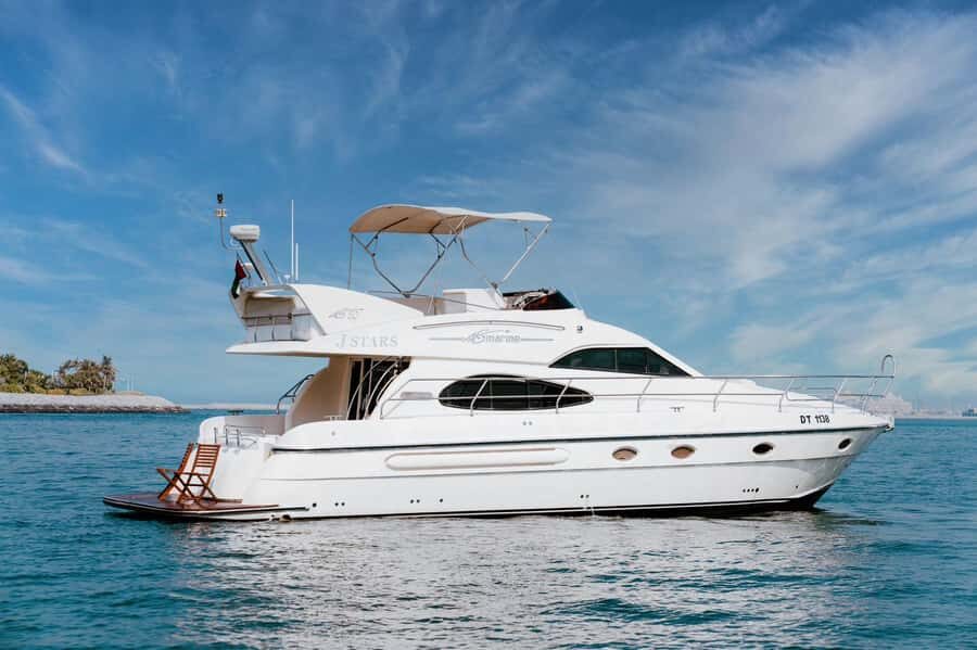 Dubai: Private Luxury Yacht Tour on a 50-Foot Yacht - The yacht itself: comfort you’ll actually use