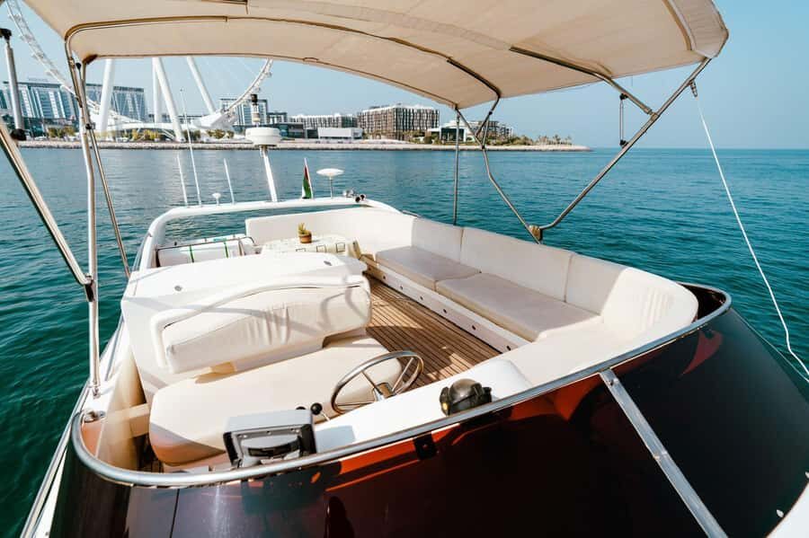 Dubai: Private Luxury Yacht Tour on a 50-Foot Yacht - Meeting at the marina: plan to arrive on your own time
