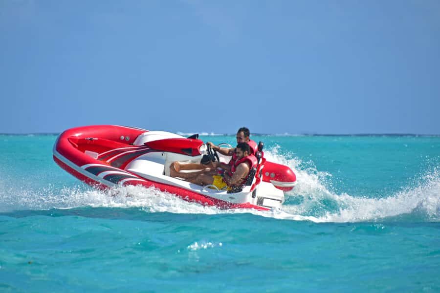 Dubai: Private Self-Drive SeaKart Jet Ski Boat Tour - How the route hits Dubai icons from the water