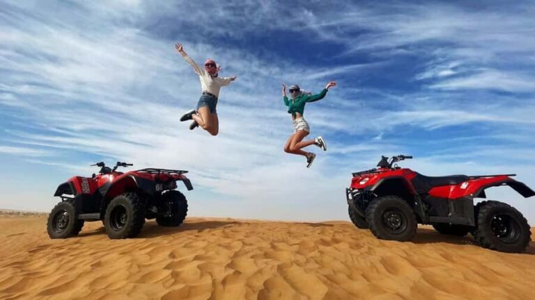 Dubai: Quad & ATV Bike, Red Dune Desert and Safari Adventure - Quad Bike Briefing: Automatic, Safety Gear, and Real Rules