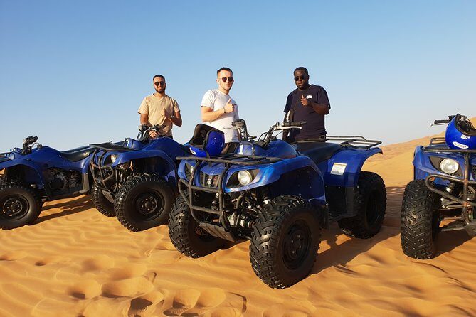 Dubai: Quad Bike Safari, Camels, & Camp with BBQ Dinner - Red Dunes Quad Safari: Shared vs Private and What the Safety Rules Mean