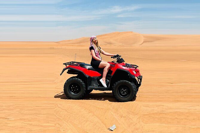 Dubai: Quad Bike Safari, Camels, & Camp with BBQ Dinner - The Bedouin Camp Evening: BBQ Dinner, Shisha, Henna, and Dance Shows