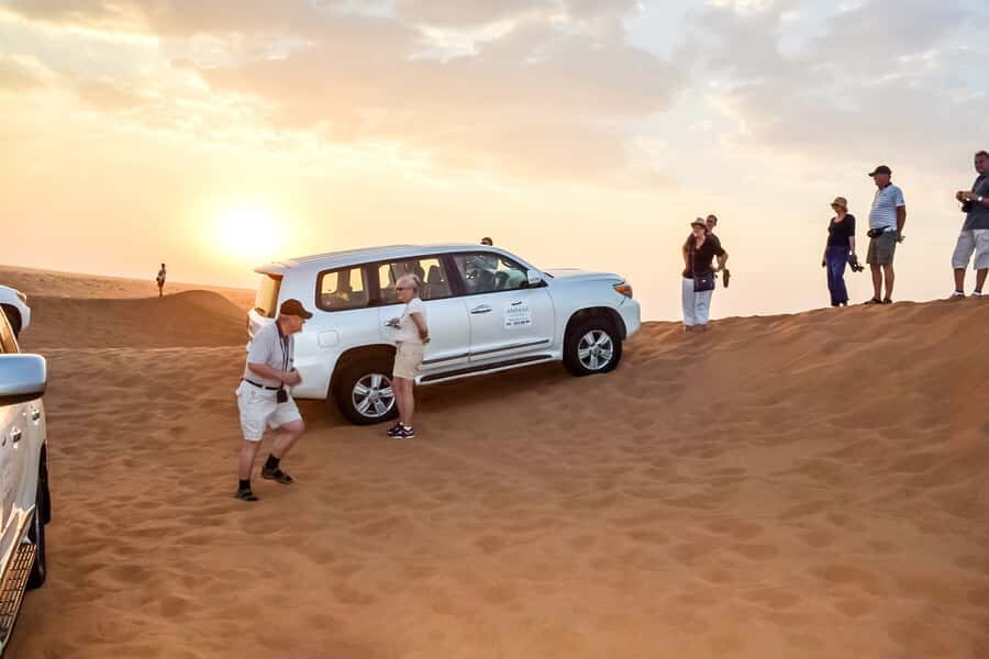 Dubai: Red Dune Safari, Quad Bike, Camel Ride, BBQ Dinner - Quad Bikes Over Lahbab Dunes: Optional, Fast, and Risky