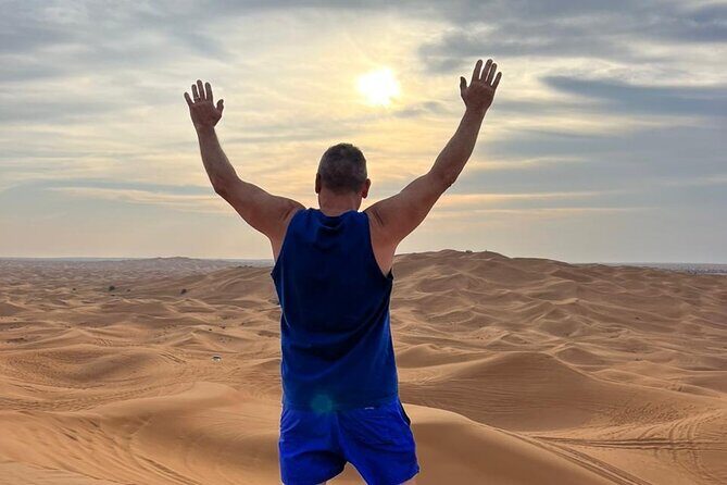 Dubai Red Dune Safari with Bedouin BBQ Dinner & Hotel Transfers - Al Awir camp: camel ride, falcon show, and henna that actually gets time