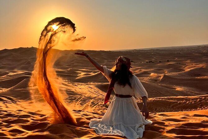 Dubai Red Dune Safari with Bedouin BBQ Dinner & Hotel Transfers - Bedouin BBQ dinner and shisha lounge: comfort food, staged entertainment