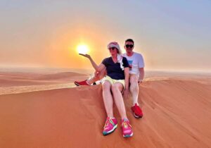 Dubai: Red Dunes Morning Desert Quad, Buggy or 4x4 Ride - The desert drive to Lahbab: the quiet lead-in before the chaos
