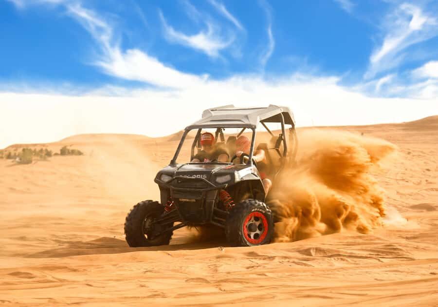 Dubai: Red Dunes Morning Desert Quad, Buggy or 4x4 Ride - Sandboarding: the adrenaline cool-down you can actually control