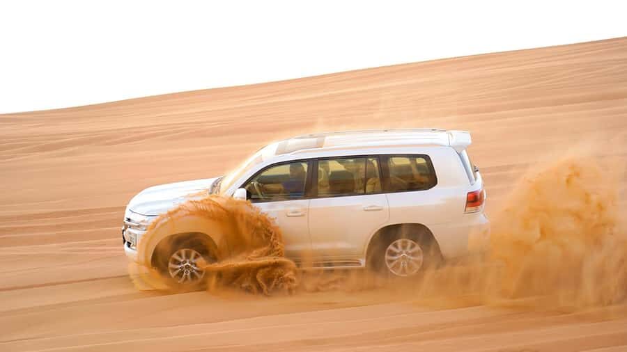 Dubai: Sandboarding, Camel Ride and Red Dune Bashing - The Ride That Everyone Talks About: 4x4 Dune Bashing