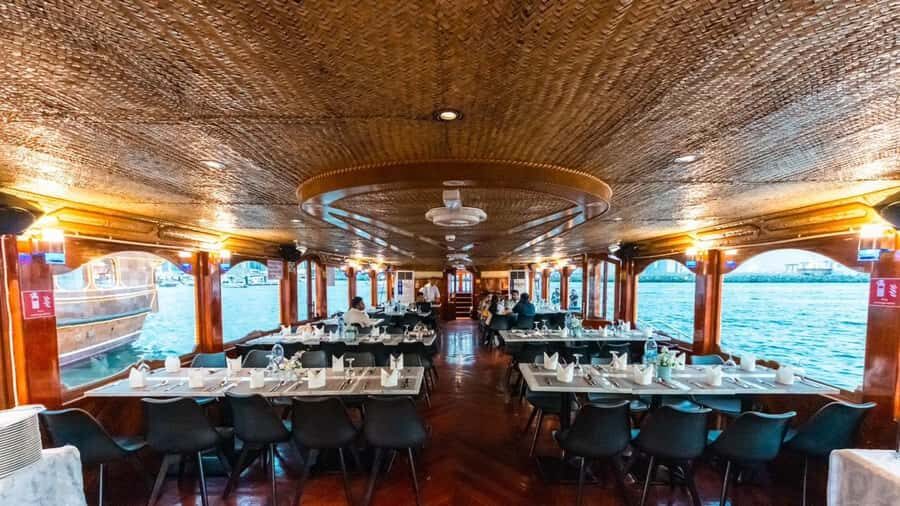 Dubai: Scenic Dhow Cruise with Buffet Dinner and Live Shows - Buffet Dinner Included: Eating Well While You Watch Dubai Go By