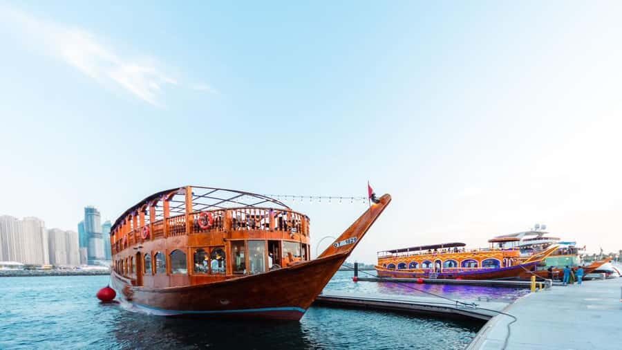 Dubai: Scenic Dhow Cruise with Buffet Dinner and Live Shows - The Dhow Cruise Itself: What 105 Minutes on Dubai Creek Feels Like