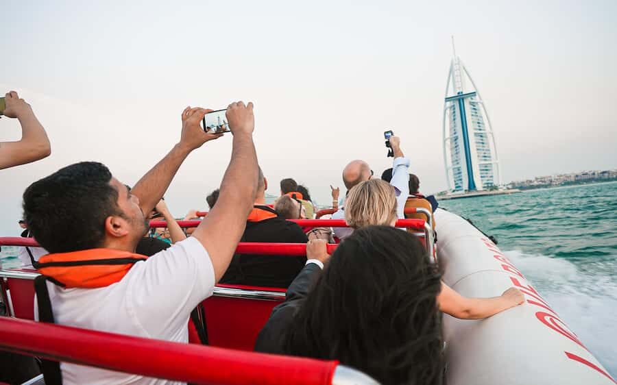Dubai: Sightseeing Speedboat Tour with Live Tour Guide - The Marina Start: Where the Speed Feels Most Dramatic