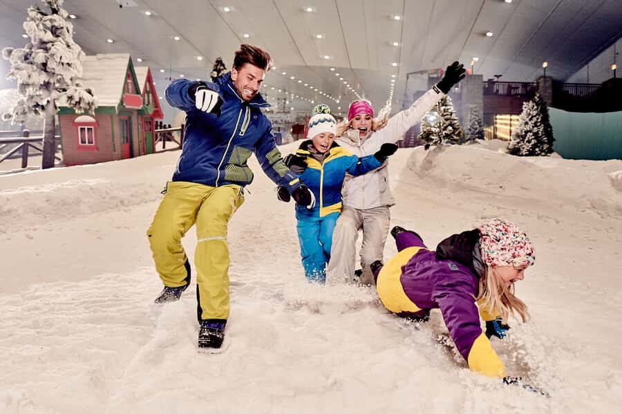 Dubai: Ski Dubai Snow Park Classic Pass - The Zorb Ball and tube-style runs: the easiest wins