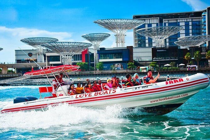 Dubai Speedboat Tour, Marina, Atlantis, Palm & Burj Al Arab - Live onboard commentary: how to use it to get better photos