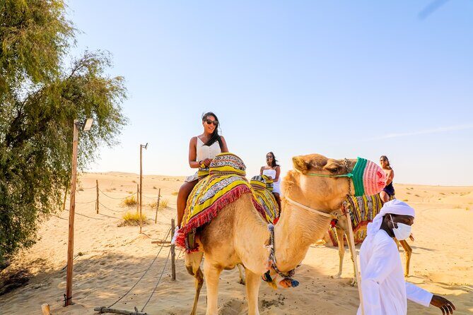 Dubai: Sunset Camel Trek, Al Khayma Camp, Stargazing & BBQ - Sunset camel trek at Al Khayma Camp: the real centerpiece