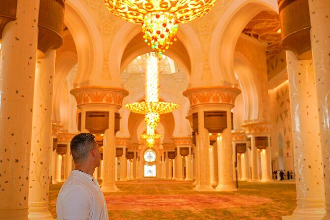 Dubai To Abu Dhabi: Grand Mosque, Royal Palace & Etihad Towers - Qasr Al Watan Palace: a presidential palace that moves fast