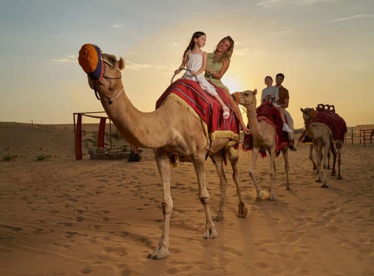 Dubai’s Best Desert Safari: Live Show & Gourmet BBQ Dinner - 4x4 dune bashing and the stops before the show