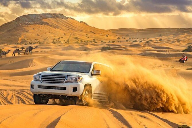 Evening Desert Adventure: Quad Biking, Sandboarding & Camel Ride - Quad Biking for Real: 25 Minutes That Start the Adrenaline