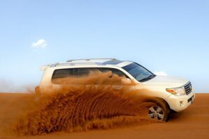 Evening Desert Safari in Dubai, Sandboard & BBQ Dinner - Pickup, 4x4 Comfort, and Why Small Groups Matter