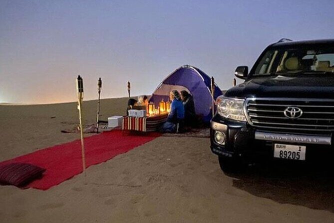 Evening desert safari with camel ride and BBQ dinner - BBQ dinner and live entertainment: food value vs. “camp reality”