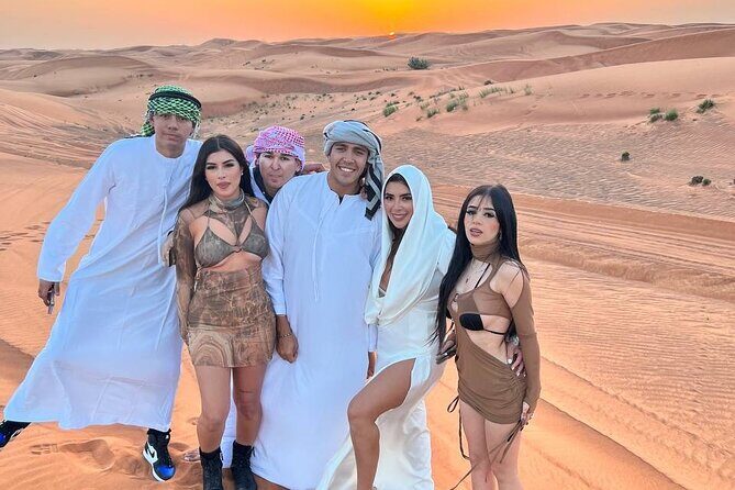 Evening Dubai Safari with BBQ, Dance Shows & Quad Biking optional - Pickup in a 4x4 Land Cruiser: Comfort Plus Desert-Proof Seating