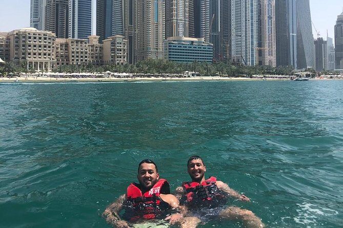 Exclusive 1HR Jet Ski Tour- Burj al Arab & Atlantis - After the ride: shower, changing room, and photo delivery