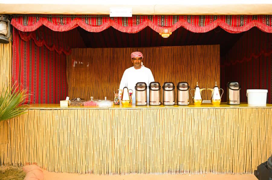 From Abu Dhabi: Dune Bashing Desert Safari - Food, Sweets, and What You Actually Get to Eat