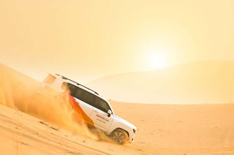 From Abu Dhabi: Dune Bashing Desert Safari - The Camp Stops That Make It More Than a Thrill Ride