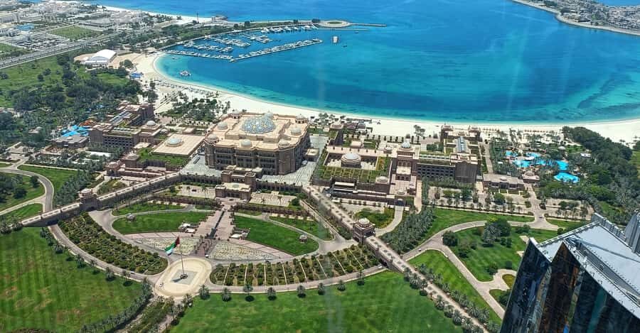 From Abu Dhabi: Grand Mosque, Royal Palace, and Etihad Tower - Qasr Al Watan Presidential Palace: Palace Spaces Without a Full Inside Guide
