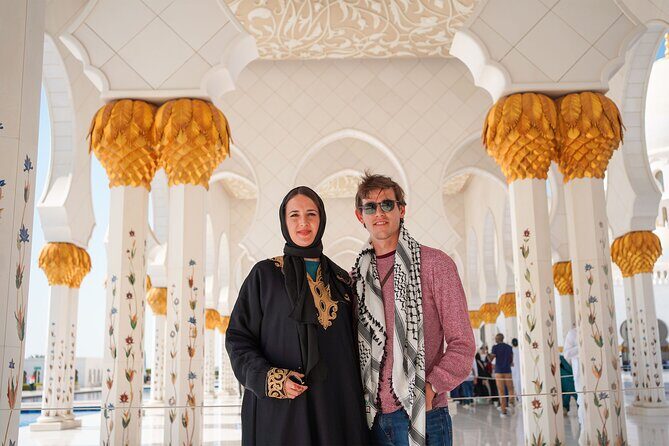 From Dubai: Abu Dhabi Sheikh Zayed Grand Mosque Guided Tour - Arrival at Sheikh Zayed Grand Mosque: the exterior is just the opening scene