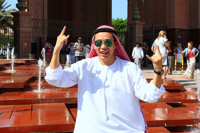 From Dubai To Abu Dhabi: Royal Palace, Grand Mosque &Etihad Tower - Emirates Palace: A Photo Front-and-Center Moment (No Entry)