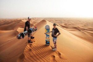 Morning Desert Safari with Quad Bike, Camel Ride & Sandboarding - Lahbab Red Dunes: Quads and Camels Without a Long Wait