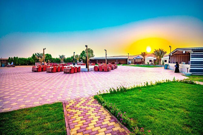 Premium Desert Safari Sharing Transfer with 5<em> Unlimited Buffet – Key Highlights You’ll Actually Feel’ /></p>
<ul>
<li><strong>Al Lahbab red dunes + 25–30 minutes of dune bashing</strong> in a 4×4 Land Cruiser</li>
<li><strong>Sand boarding and sunset photo stops</strong> built into the ride</li>
<li><strong>Camel ride, henna painting, and costume photo moments</strong> at the camp</li>
<li><strong>Unlimited international buffet + live BBQ</strong> with soft drinks and mineral water included</li>
<li><strong>Six live entertainment shows</strong> including Tanoura and a fire show</li>
<li><strong>Hotel pickup and drop-off in Dubai</strong> makes the whole thing easier than DIY</li>
</ul>
<h2 id="what-this-dubai-desert-safari-package-includes-and-why-its-good-value">What This Dubai Desert Safari Package Includes (and Why It’s Good Value)</h2>
<p> Unlimited Buffet – What This Dubai Desert Safari Package Includes (and Why It’s Good Value)’ /><br />
This tour is priced at $70 per person and runs about 7 hours, starting at 4:00 pm. For that length of time, you get the full “desert night out” setup: pickup, 4×4 dune driving, camel and henna at camp, then dinner with live entertainment.</p>
<p><p>The big value move here is the combination. Instead of paying separately for transportation, dune bashing, and a dinner show, you’re buying one ticket that bundles them together. That matters in Dubai, where getting out to the desert efficiently is half the battle.</p>
</p>
<p><p>Also, the inclusions are clear and practical: Arabic coffee and dates, soft drinks and mineral water, henna, sand boarding, and an unlimited buffet dinner (vegetarian and non-vegetarian). Alcohol and shisha aren’t included, so if those are must-haves, plan on paying extra.</p>
</p>
<div style="margin: 20px 0; padding: 15px 0;"><p>A few more Dubai tours and experiences worth a look</p><ul style="margin: 10px 0; padding: 0; list-style: none;"><li style="margin: 0 0 10px 0; padding: 0 0 10px 0; border-bottom: 1px solid #eee; display: flex; align-items: flex-start; gap: 12px; line-height: 1.4;"><a href="https://theuaetraveler.com/dubai-desert-safari-quad-bike-camel-ride-al-khayma-camp/" aria-hidden="true" tabindex="-1"><img decoding="async" style="width: 80px; height: 60px; object-fit: cover; border-radius: 4px; flex-shrink: 0;" src="https://theuaetraveler.com/wp-content/uploads/2026/06/dubai-desert-safari-quad-bike-camel-ride-al-khayma-camp-150x150.jpg" alt="" loading="lazy"></a><div><a href="https://theuaetraveler.com/dubai-desert-safari-quad-bike-camel-ride-al-khayma-camp/">Dubai: Desert Safari, Quad Bike, Camel Ride & Al Khayma Camp</a><br><span style="font-size: 0.82em; color: #555; margin-top: 2px;"><span style="color: #f5a623;">★</span> 4.9 &middot; 68,962 reviews</span></div></li><li style="margin: 0 0 10px 0; padding: 0 0 10px 0; border-bottom: 1px solid #eee; display: flex; align-items: flex-start; gap: 12px; line-height: 1.4;"><a href="https://theuaetraveler.com/dubai-desert-safari-quad-bike-camel-ride-and-sandboarding/" aria-hidden="true" tabindex="-1"><img decoding="async" style="width: 80px; height: 60px; object-fit: cover; border-radius: 4px; flex-shrink: 0;" src="https://theuaetraveler.com/wp-content/uploads/2026/06/dubai-desert-safari-quad-bike-camel-ride-and-sandboarding-150x150.jpg" alt="" loading="lazy"></a><div><a href="https://theuaetraveler.com/dubai-desert-safari-quad-bike-camel-ride-and-sandboarding/">Dubai: Desert Safari, Quad Bike, Camel Ride and Sandboarding</a><br><span style="font-size: 0.82em; color: #555; margin-top: 2px;"><span style="color: #f5a623;">★</span> 4.9 &middot; 43,505 reviews</span></div></li><li style="margin: 0; padding: 0; border-bottom: none; display: flex; align-items: flex-start; gap: 12px; line-height: 1.4;"><a href="https://theuaetraveler.com/dubai-safari-quad-bike-camel-ride-and-buffet-dinner/" aria-hidden="true" tabindex="-1"><img decoding="async" style="width: 80px; height: 60px; object-fit: cover; border-radius: 4px; flex-shrink: 0;" src="https://theuaetraveler.com/wp-content/uploads/2026/06/dubai-safari-quad-bike-camel-ride-and-buffet-dinner-150x150.jpg" alt="" loading="lazy"></a><div><a href="https://theuaetraveler.com/dubai-safari-quad-bike-camel-ride-and-buffet-dinner/">Dubai: Safari, Quad Bike, Camel Ride, and Buffet Dinner</a><br><span style="font-size: 0.82em; color: #555; margin-top: 2px;"><span style="color: #f5a623;">★</span> 4.9 &middot; 33,424 reviews</span></div></li></ul></div><h2 id="dubai-pickup-to-al-lahbab-sharing-transfer-reality-check">Dubai Pickup to Al Lahbab: Sharing Transfer Reality Check</h2>
<p><img src=