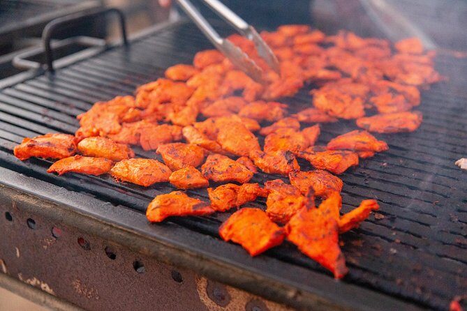 Premium Dubai Desert Safari with BBQ Dinner in the Red Dunes - BBQ Buffet Dinner and Shawarma Station Details