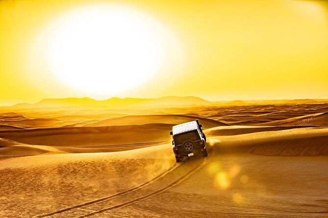 Red Dunes Desert Safari with 4x4 Pick up & Drop, Camel ride, BBQ and Live shows - Price and Value: What You Get for About $33