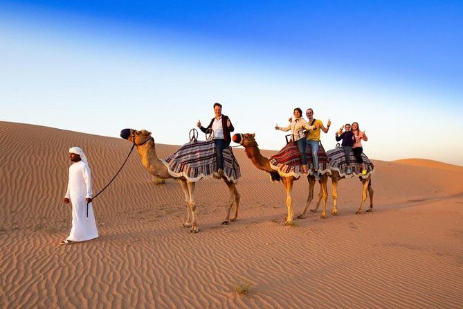 Red Dunes Desert Safari with 4x4 Pick up & Drop, Camel ride, BBQ and Live shows - Stop 1: Red Dunes Drive for Sunset Photos
