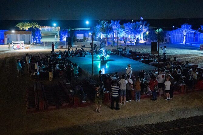 Standard Desert Safari, camel ride, BBQ Dinner, Belly Dance Show, Pick & Drop - Henna at the Camp: Small, Included, and Worth Doing