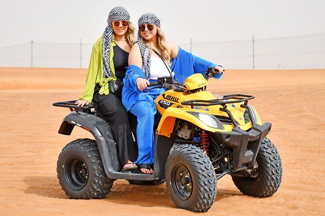 Sunset Desert Safari Quad bike Camel ride Sand Board & BBQ Dinner - What the guide and entertainment actually change